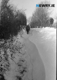 The big snow of January 1982 at Mavemacullen, Eleven Lane Ends, Tandragee. Photograph: Columba O'Hare/ Newry.ie - The Big Snow of January 8 1982