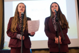 Kilkeel High School singers perform at the Confederation of Community Groups, Patricia Graham Shining Light Community Volunteering Awards 2016. Photograph: Columba O'Hare - Shining Light Awards 2016