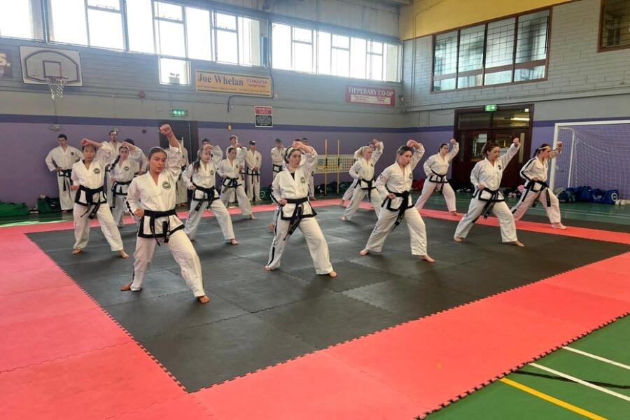 The Cathal Fegan School of Tae Kwon Do.