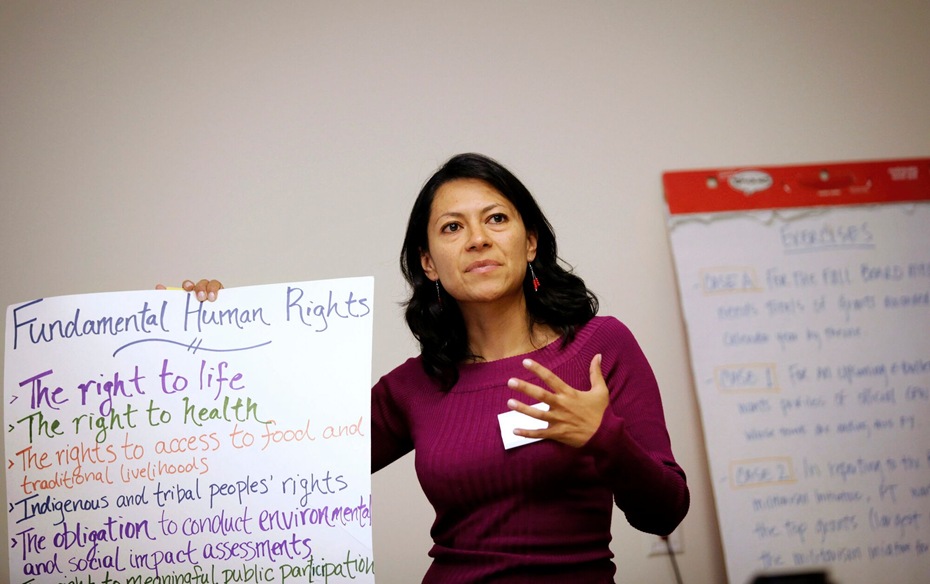 Professor Astrid Puentes Riaño, UN Special Rapporteur on Human Rights and the Environment