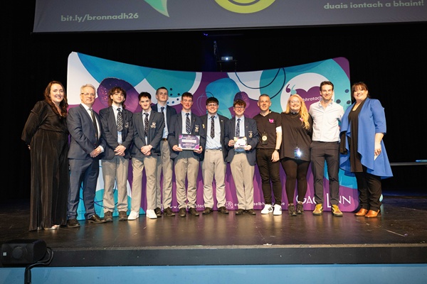 Pictured at the awards. Photograph: Eamon Ward