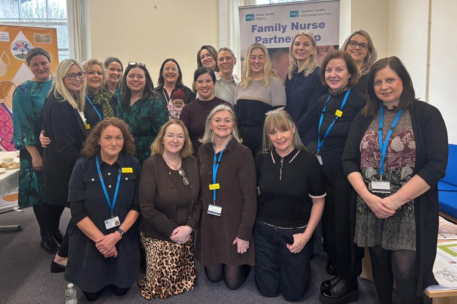 Sharing expertise across Europe: Southern Trust Family Nurse Partnership team welcome Latvian colleagues