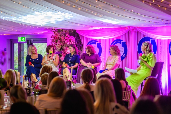 Gemma Murphy, Partner & Manager, Jack Murphy Jewellers, Edwina Flynn, CEO, Wood Innovations, Jackie Reid, Co-Founder & Chief Strategy Officer, DELI LITES Ireland, Paula Maguire, Senior Contract Manager, BT and Mairead McParland, Director, Canal Court Hotel who are responsible for in the region of 1000 jobs locally during our Chamber Board members panel.