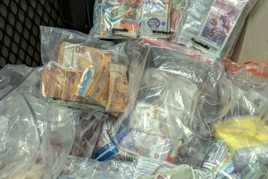 Some of the PSNI cash seizure