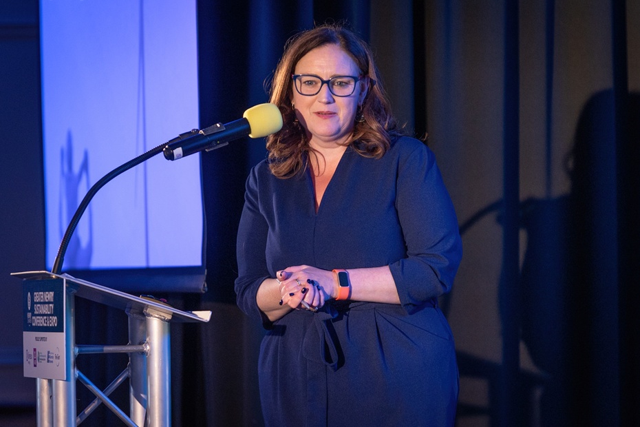 MC for the conference, Newry’s own, Dearbhail McDonald, Broadcaster & Journalist.