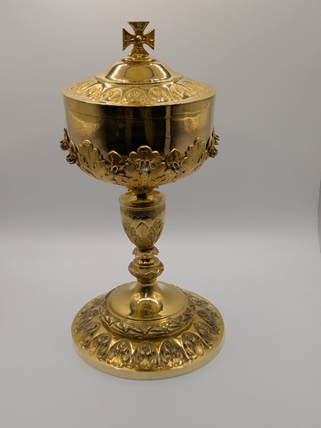 One of the Irish gold ciboriums