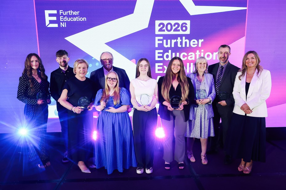 Team SRC at the awards. Photograph: Darren Kidd