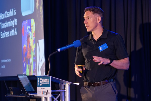 ohn McAreavey, Director of Banbridge-based, Clearhill delivers a keynote address on ‘How Clearhill are Transforming their Business with AI’.