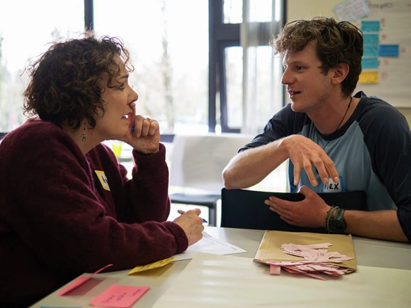 In conversation at the Citizens Jury