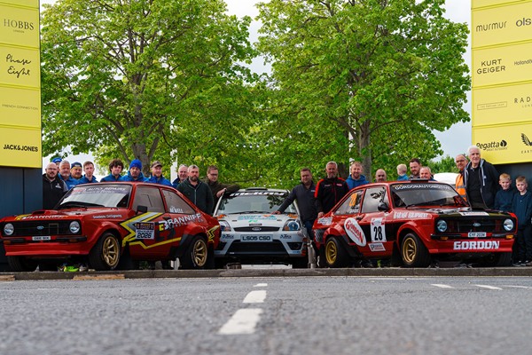 Pictured at the launch of the 2026 R Kings Down Rally at The Boulevard, Banbridge