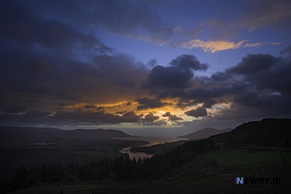 The Flagstaff viewpoint. Photograph: Columba O'Hare/ Newry.ie 