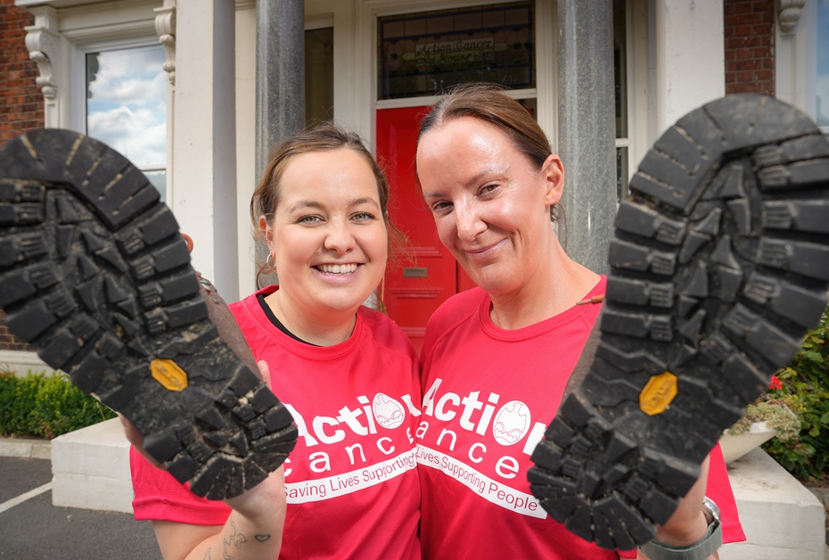 Action Cancer Treks and Activities Executive Kelsey O'Donnell is pictured with Joanne Reynolds, owner of Milk & Honey, ahead of this year's Seven Peaks Challenge. They are encouraging local adventurers to sign up for Action Cancer's Seven Peaks Challenge on Saturday 12 September 2026.
