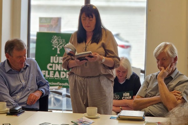 Poetry and Pancakes at Newry Library is a great creative outlet for local talent.