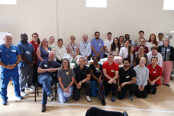 Participants and faculty members who took part in the first major training event held in the new Simulation Suite at Daisy Hill Hospital.