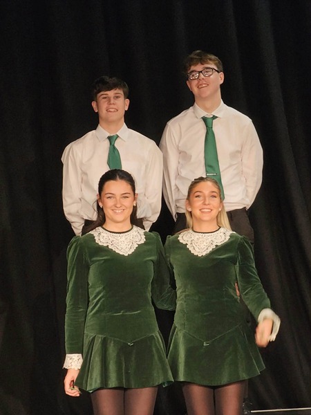 Dún Réimhe CCE were third in the 15-18 4-Hand Céilí Dancing Mixed