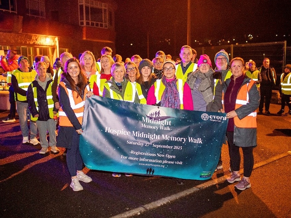 Pictured at the 2025 Midnight Memory Walk