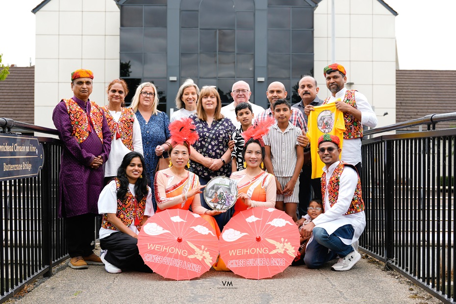 Pictured at the launch of Newry Mela at Buttercrane. Photograph: Vysakh Mohan Photography