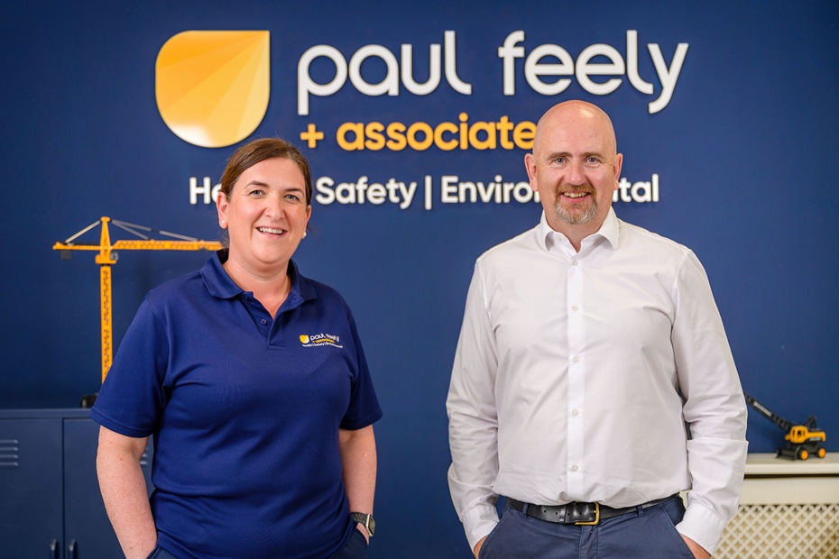 Emma Turley Operations Director pictured with Paul Feely, Managing Director PFA.