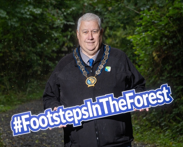 Newry, Mourne and Down District Council Chairperson, Councillor Glyn Hanna announces the return of Footsteps in the Forest to Slieve Gullion Forest Park, from Wednesday 21 to Tuesday 27 October 2026.  