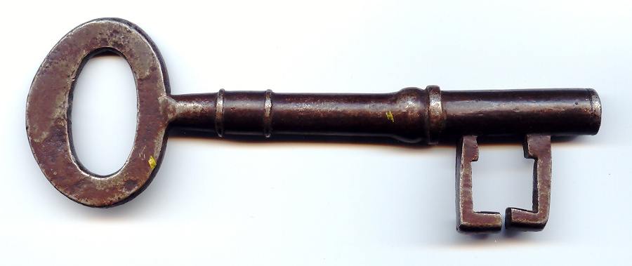 Key from Newry Workhouse. Newry & Mourne Museum Collection 