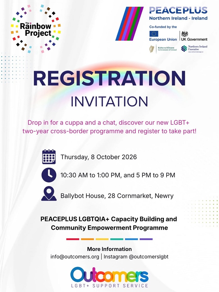 Cross-border LGBT+ Community Programme Registration Event