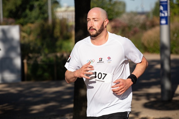 Alastair taking on the 2019 Bridgestone Everyday Battlers challenge.