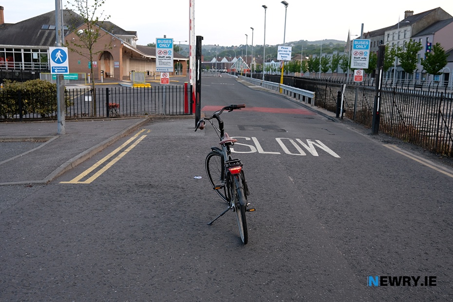 Travelling through Newry Bus Station alongside the canal would be the ideal route. Photograph: Columba O'Hare/ Newry.ie 