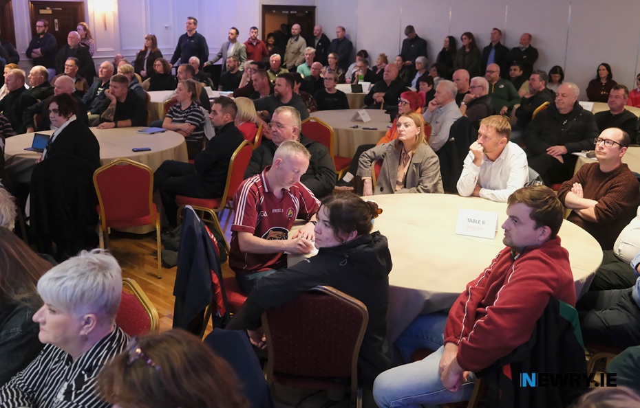 A packed meeting for the first Newry People's Forum