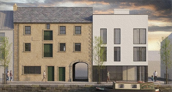 An artists impression of the listed building. Courtesy of Studiorogers