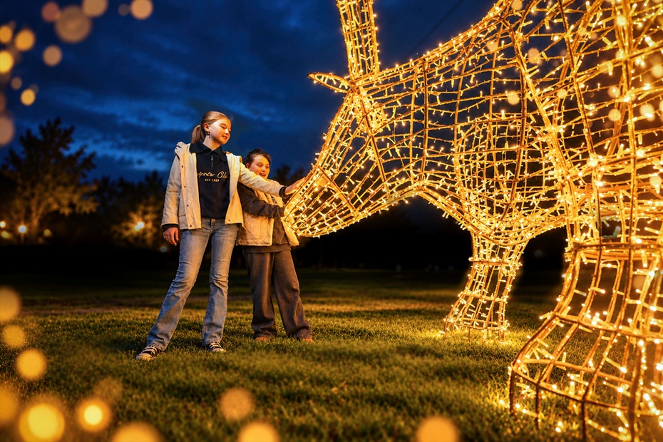 Skypark gets ready for Adventure Lights