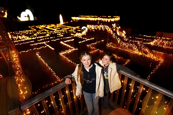 Some of the Skypark illuminations