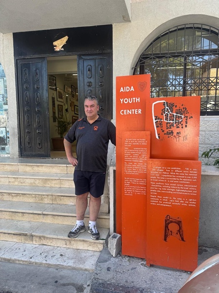 Mike Mathers pictured at the Aida Youth Centre