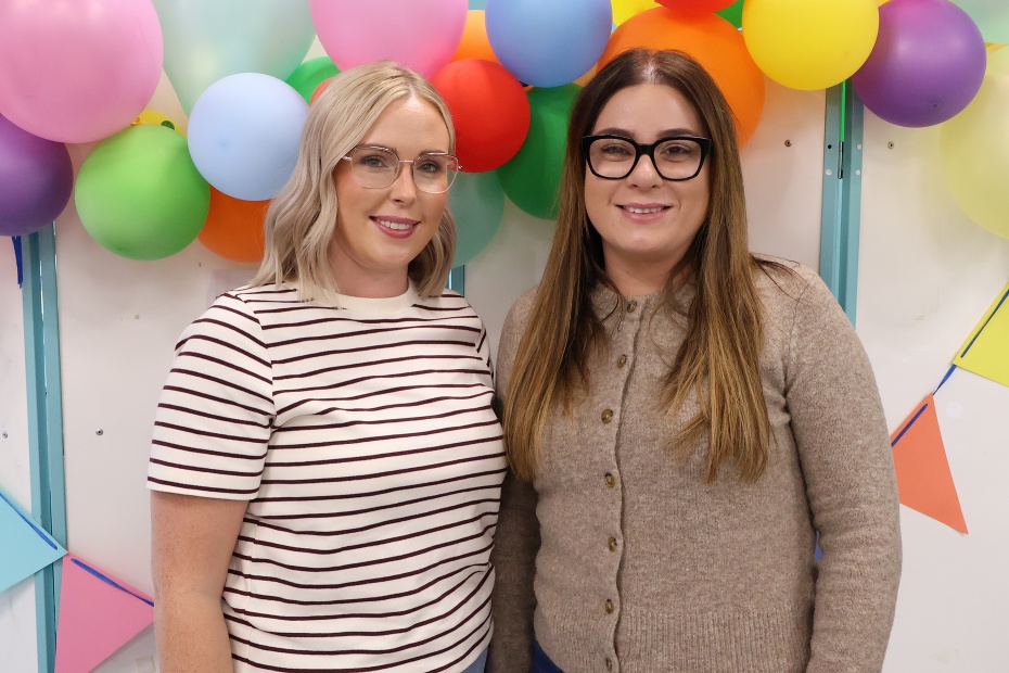Newly qualified midwives Christine Jennings and Jodie Nicholl both have longstanding connections to Southern Trust maternity services, having welcomed their own children through the service and worked as Maternity Support Workers before qualifying.