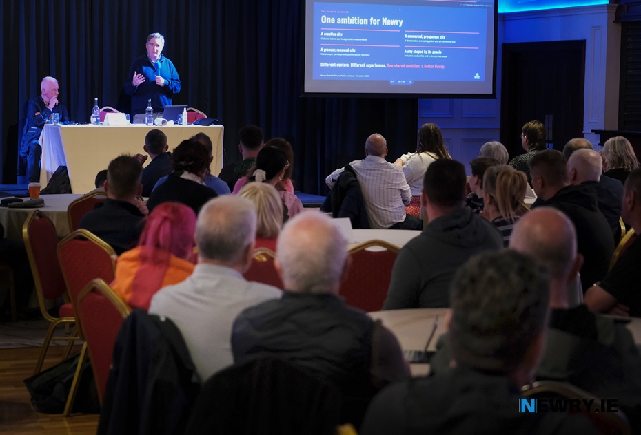 The inaugural Newry People's Forum meeting earlier this month. Photograph: Columba O'Hare/ Newry.ie 