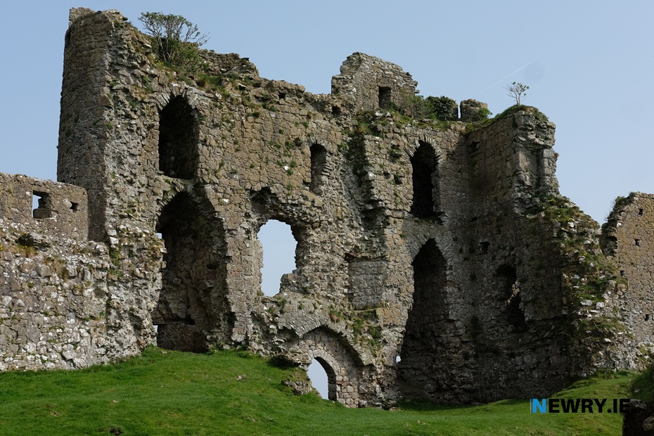 One of the topics at the Michael J Murphy Winter School is Rohesia de Verdun who built the imposing Castle Roche