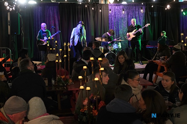 Live on stage at the 2025 Twilight Market.