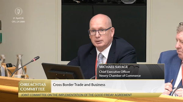 Chamber CEO Michael Savage