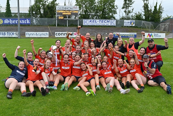 The victorious Armagh U16 side.