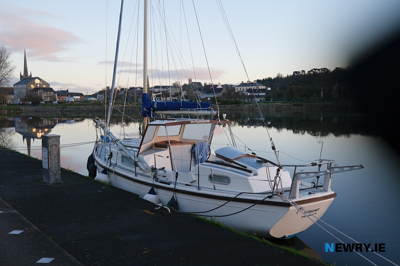 The Albert Basin in Newry. Photograph: Columba O'Hare/ Newry.ie 