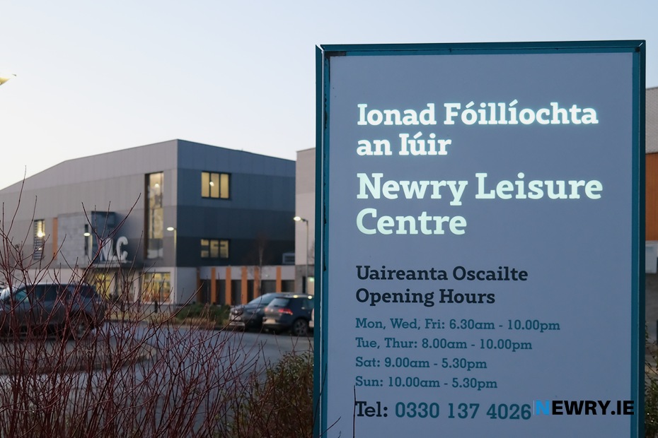 Newry Leisure Centre is the location of the first Community Hub meeting. Photograph: Columba O'Hare/ Newry.ie 