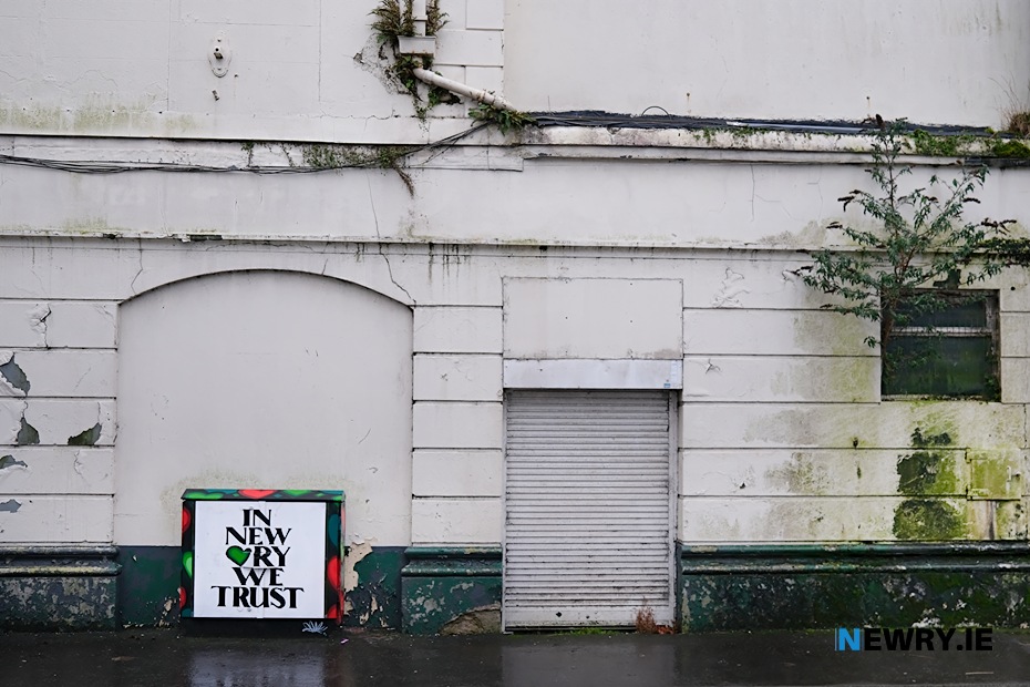 The derelict former Dunnes stores building in O'Hagan Street, Newry.