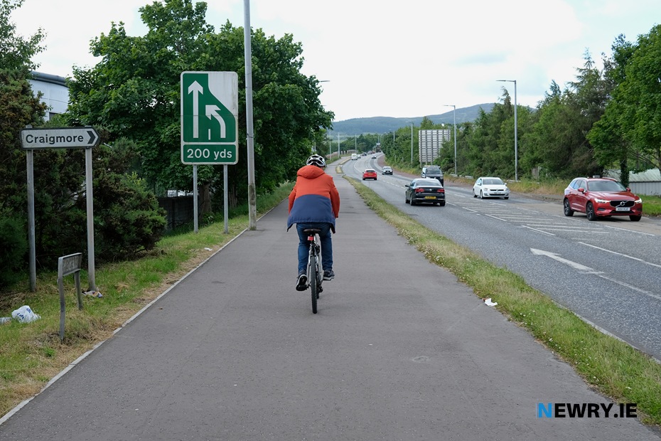 DfI say that 10% of their budget needs to be spent on Active Travel infrastructure.