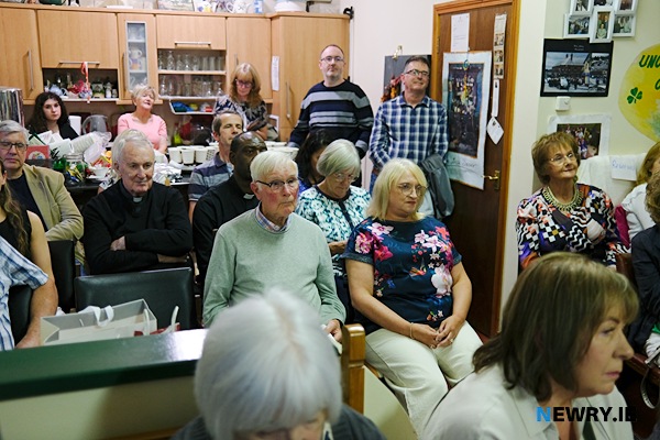 A packed house at Teac Mallon 