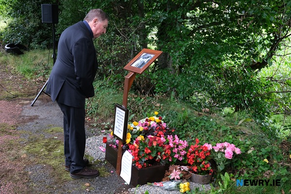 Fr Brian D'Arcy at the Miami Showband 50th commemoration.