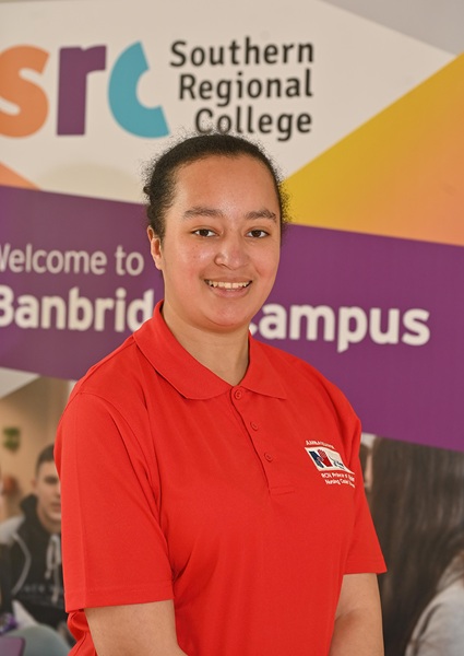 Leah Omuvwie, SRC Health & Social Care student and RCN Cadet Ambassador