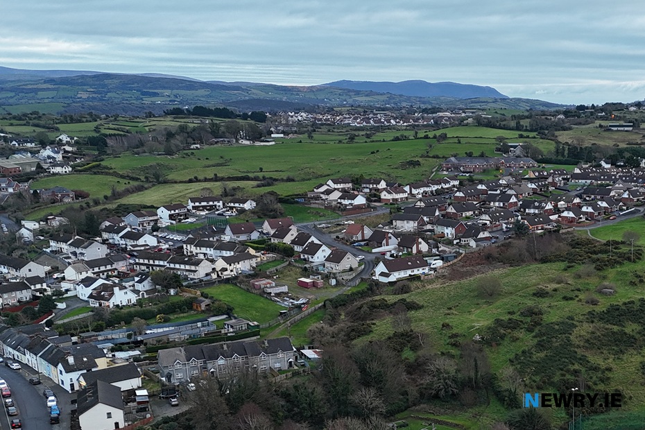 The Newry skyline.