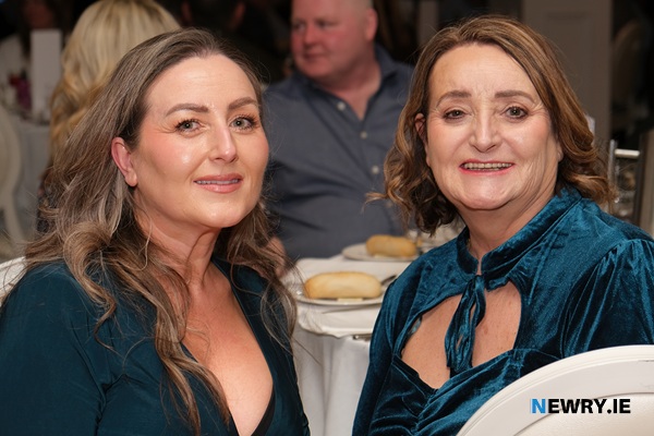 Maria McConnell and Margaret McConnell at the Crossan Motorcycles 40th Anniversary.