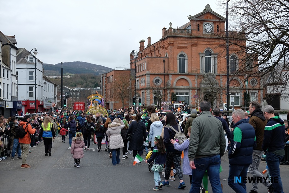 St Patrick's Day 2025. Photograph: Columba O'Hare/ Newry.ie 