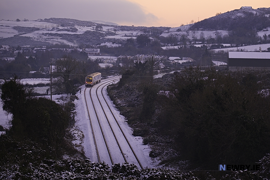 The Dublin Belfast Railway Line at Newry. Photograph: Columba O'Hare/ Newry.ie 