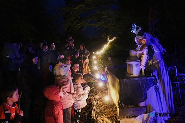 Thousands of visitors came to Slieve Gullion for Footsteps in the Forest. Photograph: Columba O'Hare/ Newry.ie 